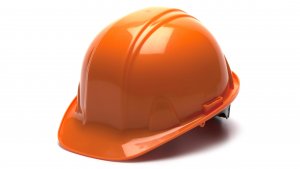 Pyramex Safety Products HP14040 Sl Series 4 pt. Snap Lock Suspension Hard Hat, Orange