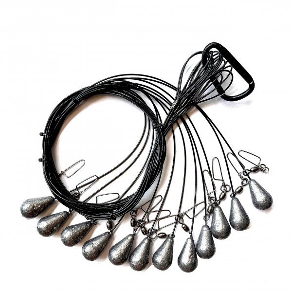 Auscamotek Tangle-Free Texas Rig for Duck Decoy Hunting Texas-Style Waterfowl Floater Anchor 4 oz 36 inch