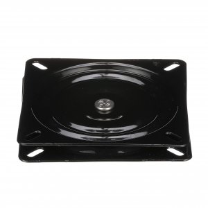 Attwood 6-1/4" Boat Seat Swivel - 0° Tilt Black Powder Coated Steel