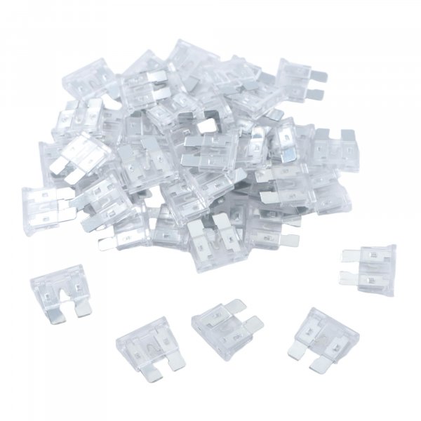 100 Pack Auto Fuses 25 AMP ATC/ATO Standard Regular Fuse Blade 25A Car Truck Boat Marine RV