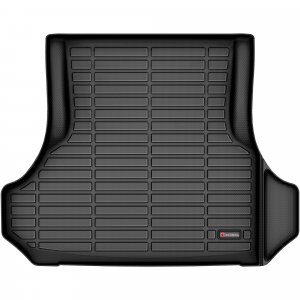 AUTOBULL Cargo Liner Compatible with 2011-2023 Dodge Charger(RWD/AWD) & Chrysler 300(RWD/AWD) Cargo Mat，All Weather Protection Trunk Liner Rear Trunk mat，Black