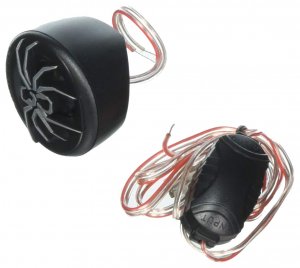SoundStream TWS7 1" PEI Dome Tweeter 3-way Mount w/ Passive Crossovers