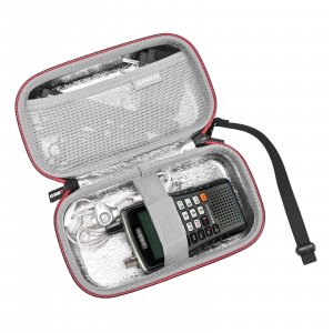 RLSOCO Travel Case for Uniden Bearcat BC125AT Handheld Scanner | Compact Design with YKK Zipper & Scratch Protection (Case Only)