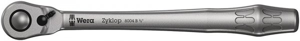 Wera 05004034001 8004 B Zyklop Metal Ratchet with Switch Lever 3/8 Drive Multi
