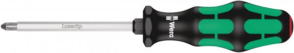 WERA 05008752001 350 SK PH Screwdriver for Phillips Screws, PH 2 x 100 mm