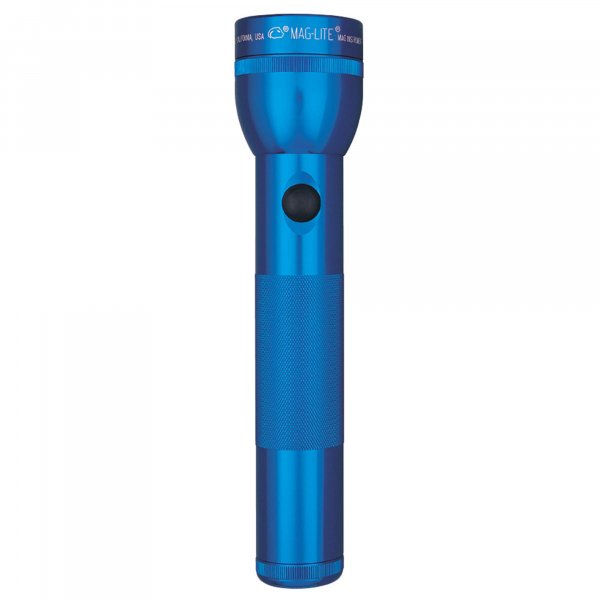 MAGLITE S2D115 2 CELL D  Flashlight Blue w/ Gift Box