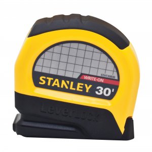 Stanley STHT30830 Lever Lock Tape Rule, 30' x 1"