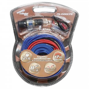 Audiopipe PK1500CPR 8GA Copper Amplifier Wiring Kit 1500 Watt Systems