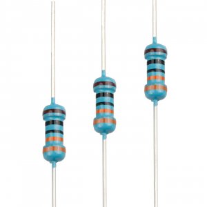 EDGELEC 100pcs 330 ohm Resistor 1/4w (0.25 Watt) ±1% Tolerance Metal Film Fixed Resistor, Multiple Values of Resistance Optional