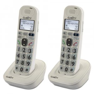 Clarity D704HS Moderate Hearing Loss Cordless Handset-Bundle (2 Pack)