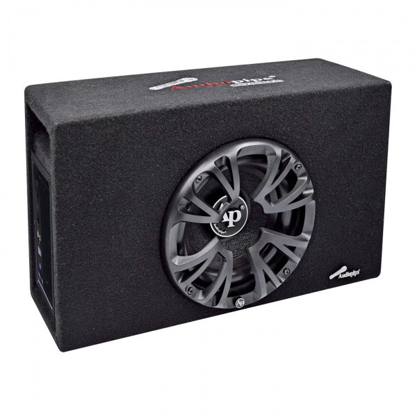 Audiopipe APMINIB800A Single 8" Amplified Ported Bass Enclosure 800 Watts