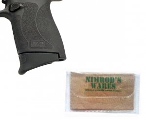Nimrod's Wares Pearce Grip Extension Compatible with Smith & Wesson M&P 9 Shield Plus 10-Rd Only PG-MPPL Bundle with Microfiber Cloth (1)