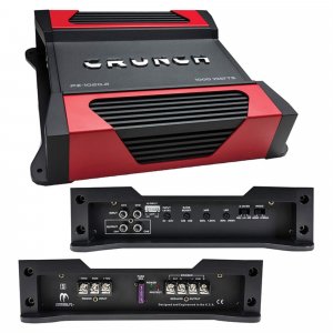 Crunch PZ10202 Powerzone 2 X 275 @ 4Â  Ohms 2 X 550 @ 2 Ohms Car Amplifier