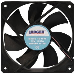 Nippon 121545 12v Mini Fan 1.5" X 4.5"