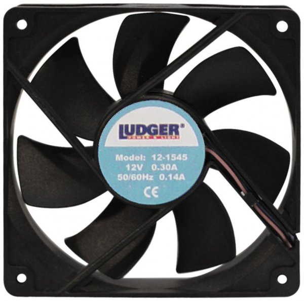 Nippon 121545 12v Mini Fan 1.5" X 4.5"