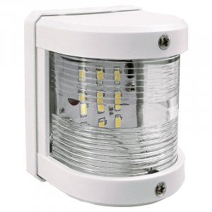 ISURE MARINE White Stern LED Navigation Light ABS Anchor Signal Mast Light 225° IP66 Waterproof 1 Nautical Miles