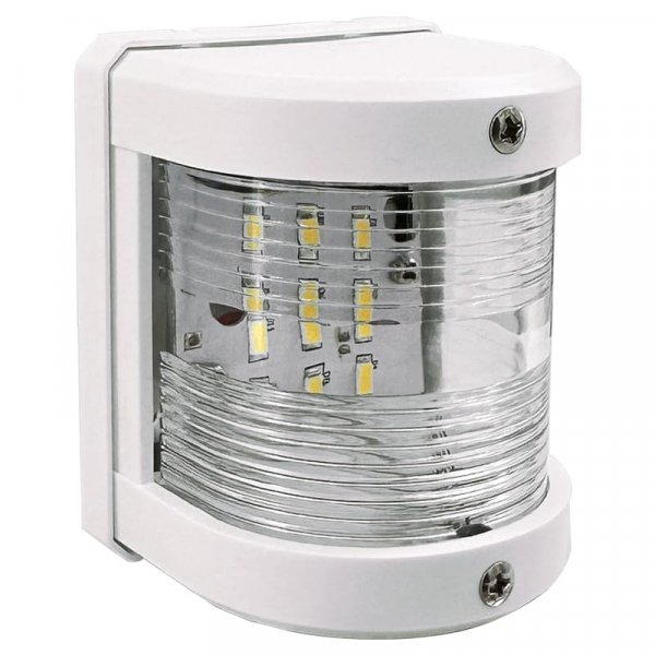 ISURE MARINE White Stern LED Navigation Light ABS Anchor Signal Mast Light 225° IP66 Waterproof 1 Nautical Miles