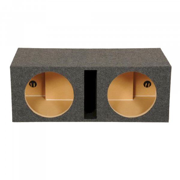 Q Power QHD212V Dual 12" Heavy Duty Vented Subwoofer Box