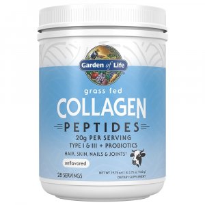 Garden of Life Grass Fed Collagen Powder, Unflavored, 28 Servings