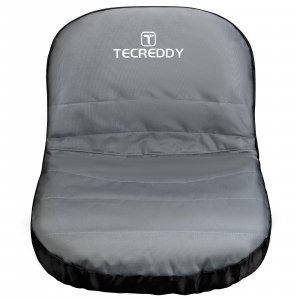 Lawn Mower Seat Cover, Weatherproof Durable Tractor Seat Cover Compatible with Husqvarna Craftsman Toro John Deere Cub Cadet Riding Lawn Mower, Medium