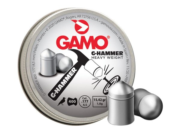 Gamo 6322832BL54 G-Hammer Pellets .177 Cal. Tin Of 400