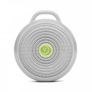Yogasleep Hushh Portable White Noise Sound Machine for Baby, 3 Soothing Natural Sounds with Volume Control, Compact Size, Noise Canceling for Sleep Aid, Office Privacy, & Meditation, Registry Gift