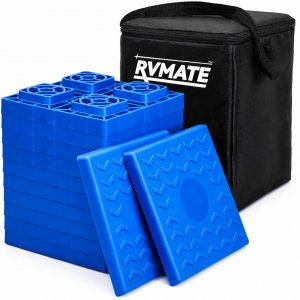 RVMATE 12 Pack RV Leveling Blocks, Camper Trailer Leveling Blocks