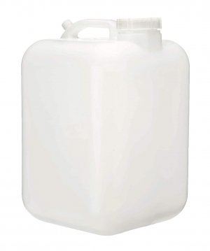 FastRack 5 Gallon Hedpak with Cap | BPA-free, Food-Grade, and Leak-Proof | White Water Container | Ideal for brewing, fermentation, or storage