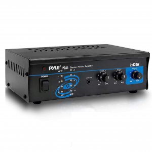 Pyle PCA4 2x120 Watt Mini Stereo Power Amplifier