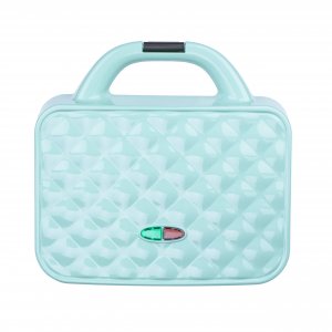 Brentwood Appliances TS-239BL Couture Purse Nonstick Dual Waffle Maker (Blue)
