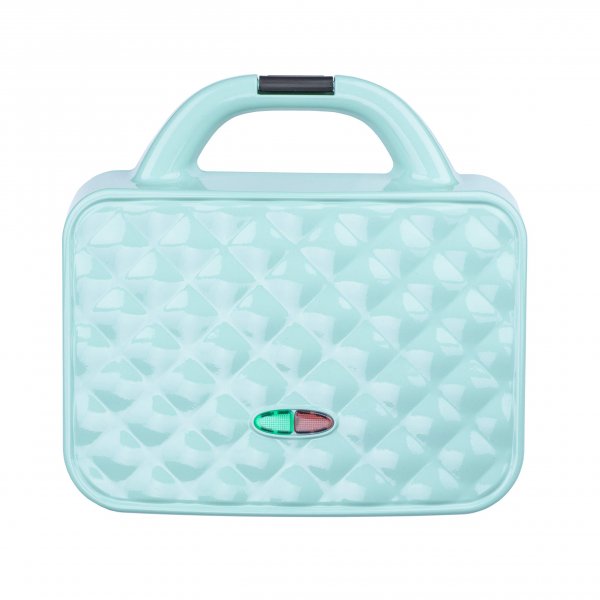 Brentwood Appliances TS-239BL Couture Purse Nonstick Dual Waffle Maker (Blue)