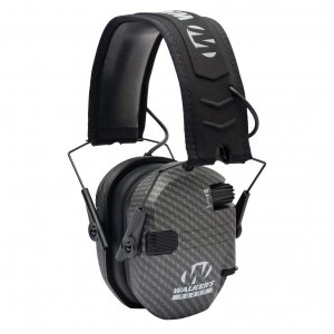 Walker's Game Ear RSEM-CARB Razor Slim Electronic Muff-carbon