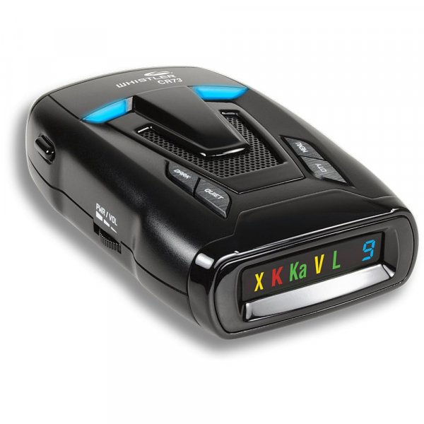 Whistler CR73 Laser Radar Detector Real Voice Alert  English/Spanish