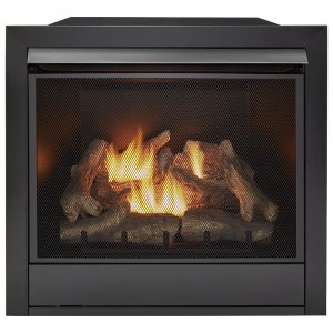 Duluth Forge Dual Fuel Ventless Gas Fireplace Insert - 32,000 BTU, Remote Control - Model# FDI32R