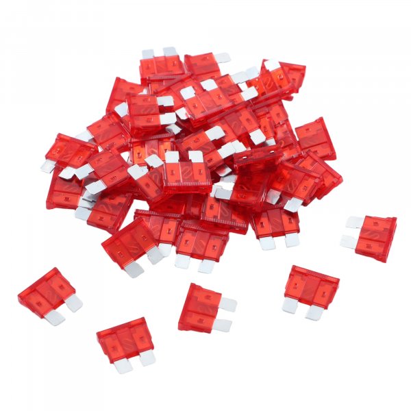 100 Pack Auto Fuses 10 AMP ATC/ATO Standard Regular Fuse Blade 10A Car Truck Boat Marine RV