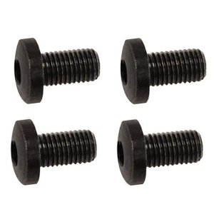 Hogue 45009 Govt  Officers Model Screws 4 Hex Head Black