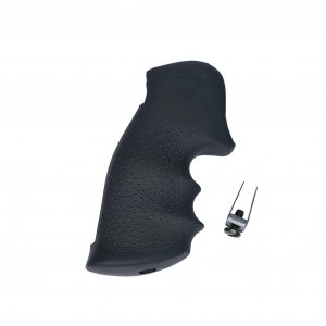 Hogue 10000 S&W Kl Frame Square Butt Rubber Monogrip Black 100004