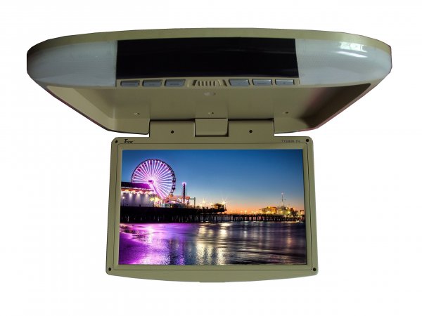 TView T1588IRTAN 15.4 Overhead Monitor with IR Transmitter (Tan)