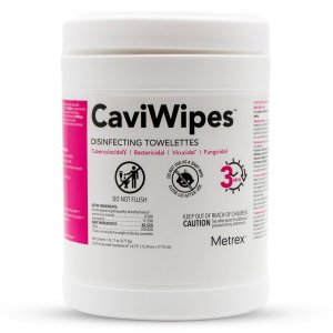 Metrex CaviWipes Disinfecting Wipes, 160 Ct Canister, 1-Pack