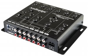 Audiopipe 4 Way Crossover 6 ch. Input 8 ch. Output