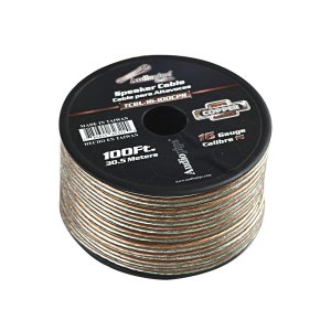 Audiopipe TCBL16100CPR 100% Copper Series Speaker Wire 16 Gauge 100 Foot