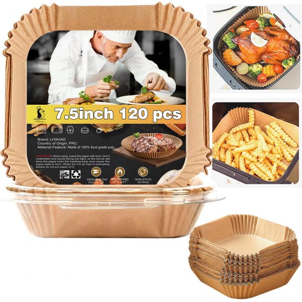 4 qt Air Fryer Liners, Chefman Air Fryer Liners Disposable
