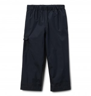 Columbia Youth Cypress Brook III Waterproof Rain Pant, Black, Medium