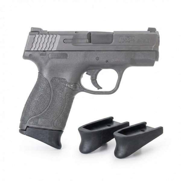 E-ONSALE Pack of 2 Grip Black Polymer Magazine Extension for M&P Shield .45 ACP /AG45-2PC