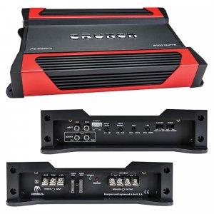 Crunch PZ20204 Powerzone 4 x 250 @ 4 Ohms 4 x 500 @ 2 Ohms Car Amplifier