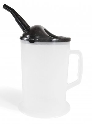 Funnel 94046 King Heavy Duty Graduated Measuring Container with Spout