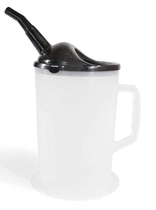 Funnel 94046 King Heavy Duty Graduated Measuring Container with Spout