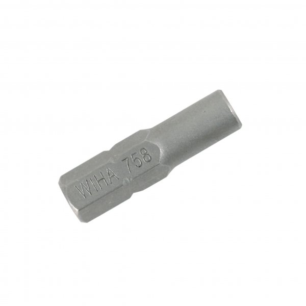 Wiha 75802 Magnetic Micro Bit Adapter – 4mm to 1/4″ Drive (25mm OAL)