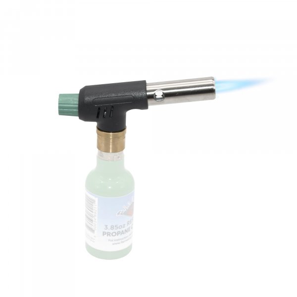 Flame King FK-PV777CGA Mini Propane Blow Torch Head 10,000 BTU for Kitchen, Soldering, Searing, Charcoal/Fire Pit Lighting