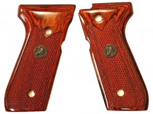 Pachmayr 63200 Beretta 92 Renegade Series Rosewood Checkered Grip